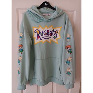 Nickelodeon Rugrats L Hoodie‎ Cartoon Chuckie Tommy Pickles Phil Lil Men's Large